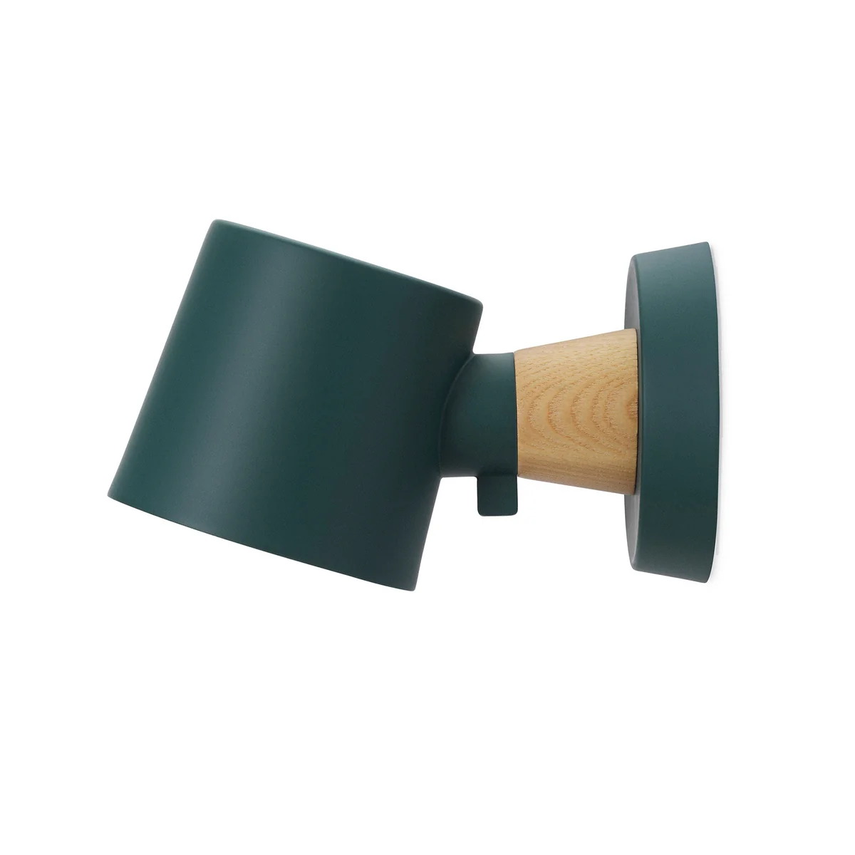 Normann Copenhagen - Rise Applique murale avec support mural, vert pétrole