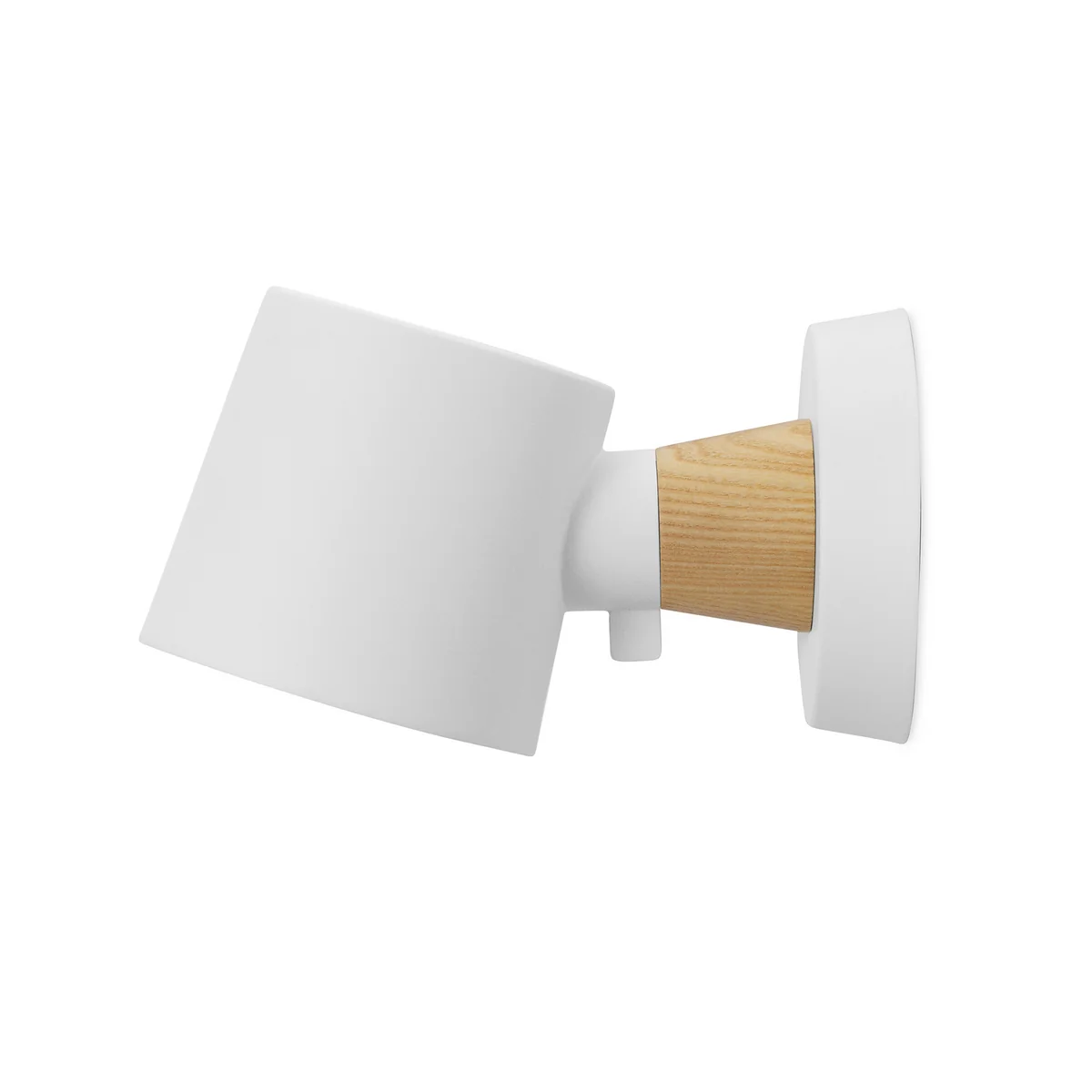 Normann Copenhagen - Rise Applique murale avec support mural, blanc