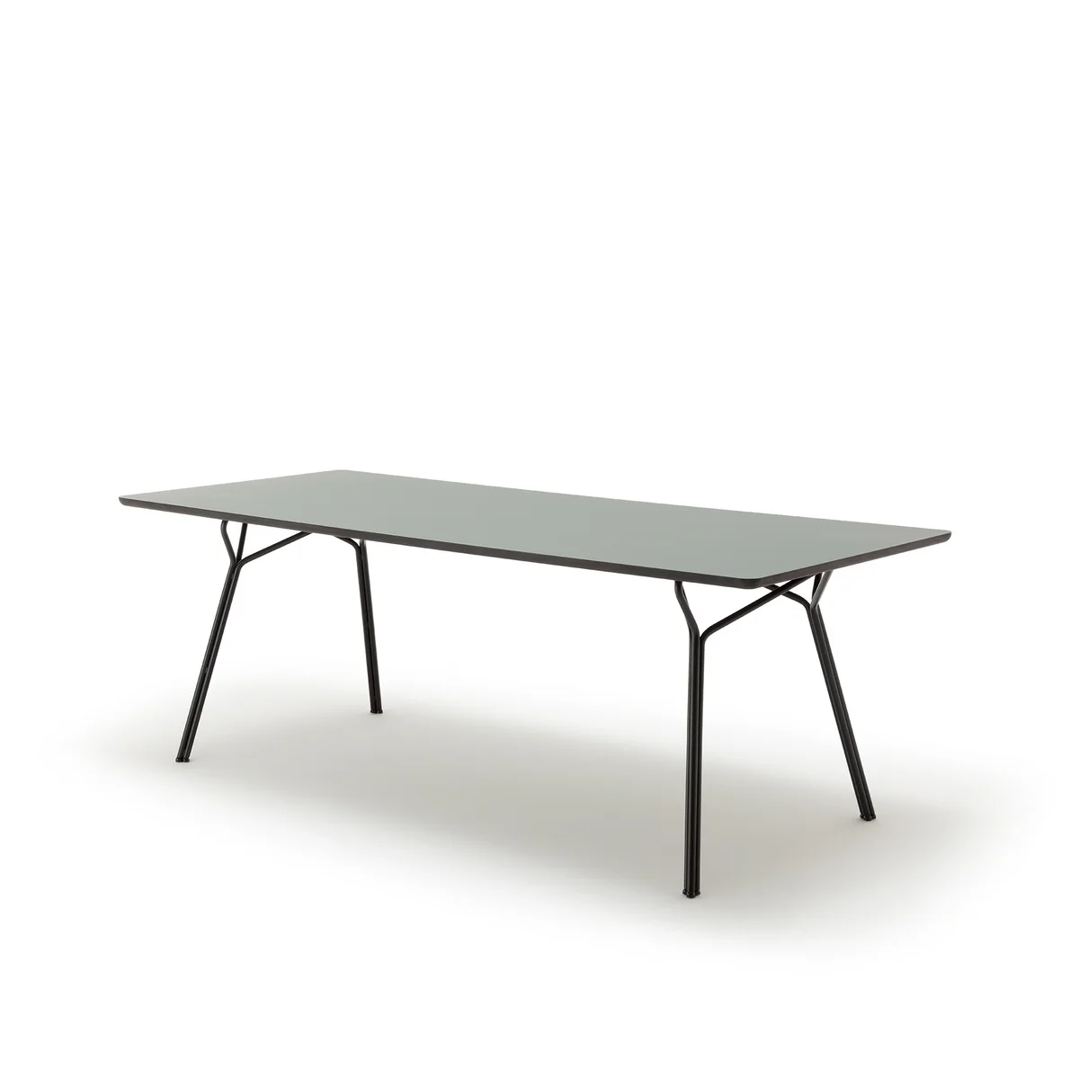 freistil - 120 -201 Table de repas, 160 x 90 cm, gris olive freistil - 120 -201 Table de repas, 160 x 90 cm, gris olive