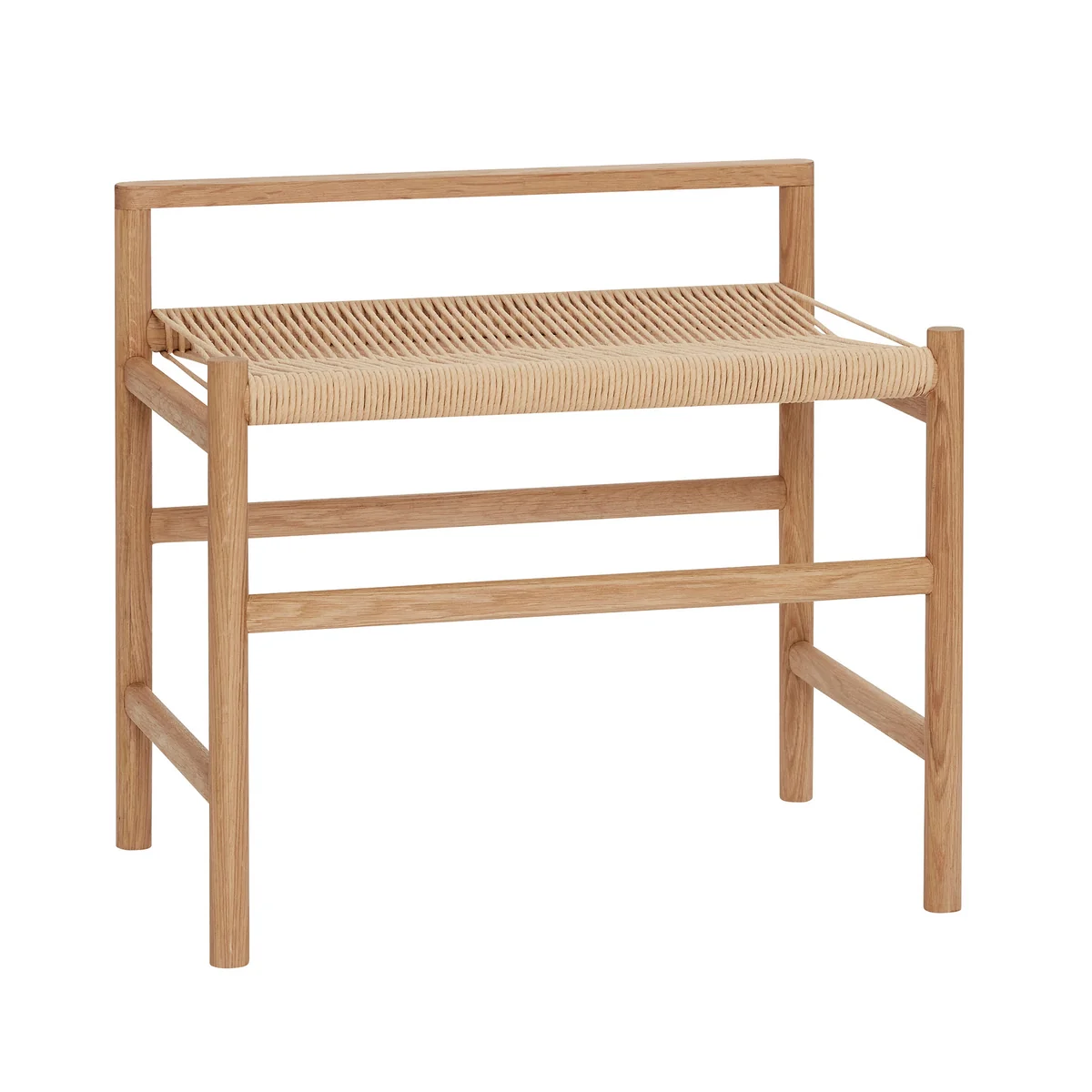 Hübsch Interior - Banc avec cordon, chêne Hübsch Interior - Banc avec cordon, chêne