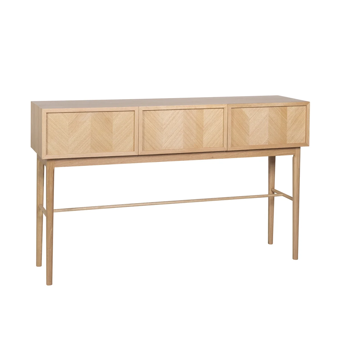 Hübsch Interior - Table console à chevrons, chêne Hübsch Interior - Table console à chevrons, chêne