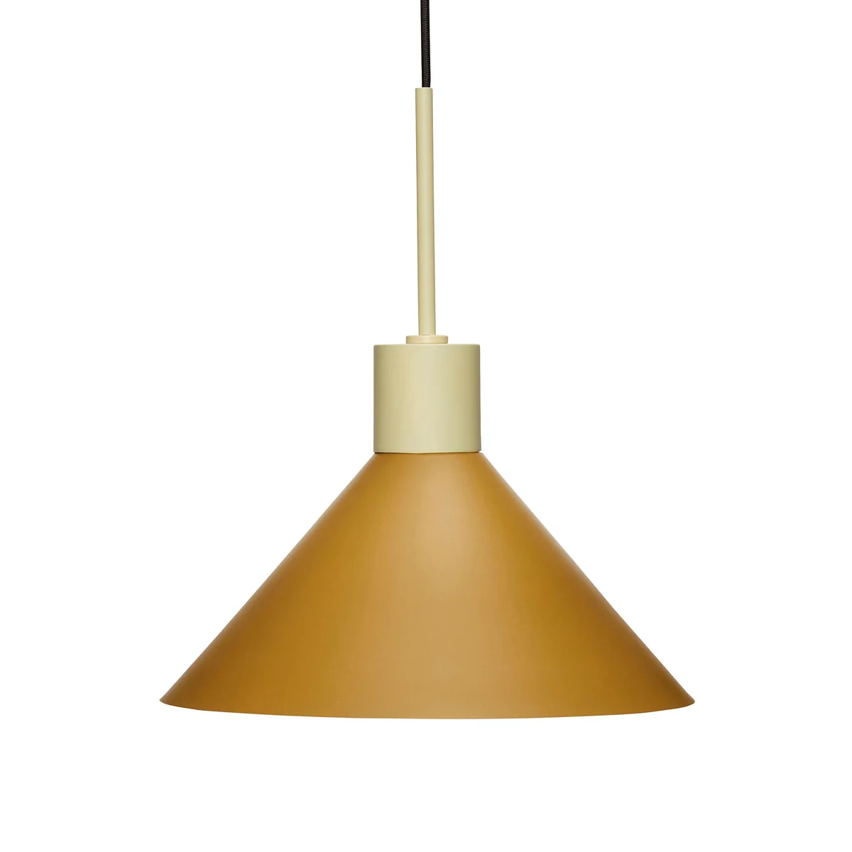 Hübsch Interior - Luminaire suspendu en métal, sable / brun Hübsch Interior - Luminaire suspendu en métal, sable / brun