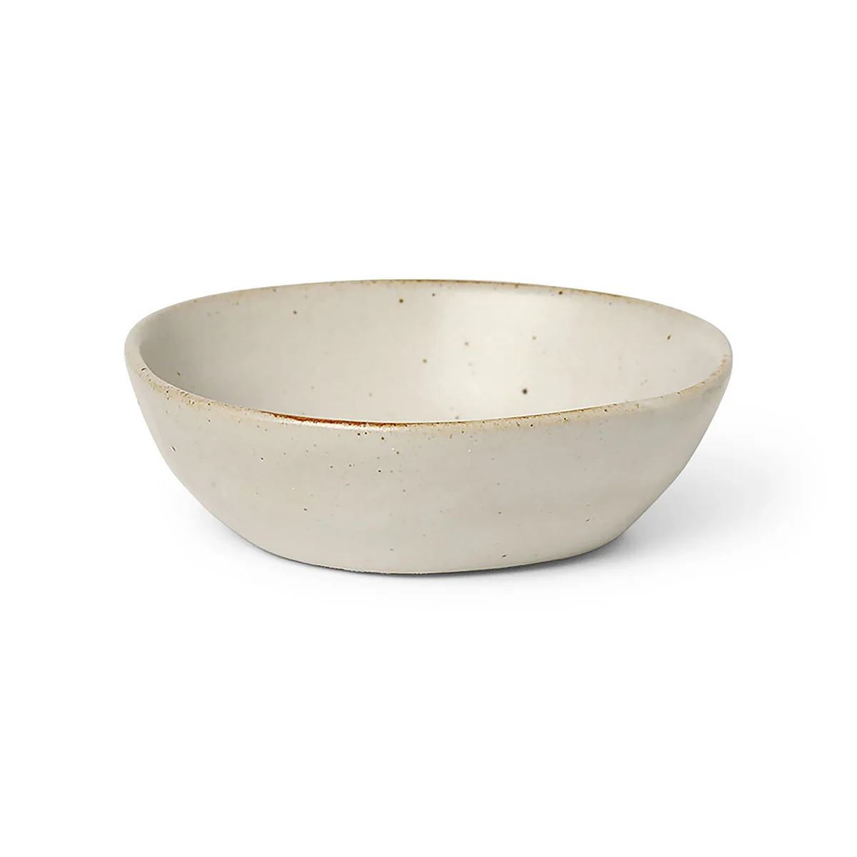 Ferm Living - Flow Coupe, Ø 9 cm, blanc cassé