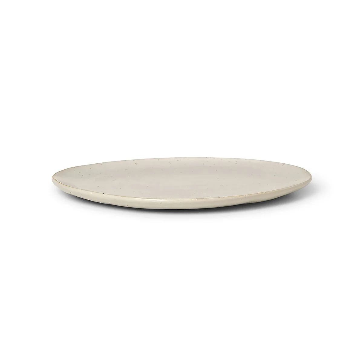Ferm Living - Flow Assiette, Ø 22 cm, blanc cassé