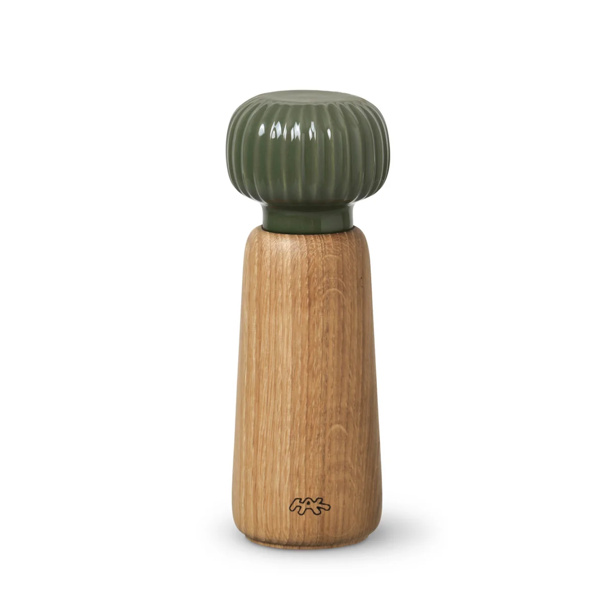 Kähler Design - Hammershøi Moulin à sel et à poivre, grand, vert foncé Kähler Design - Hammershøi Moulin à sel et à poivre, grand, vert foncé