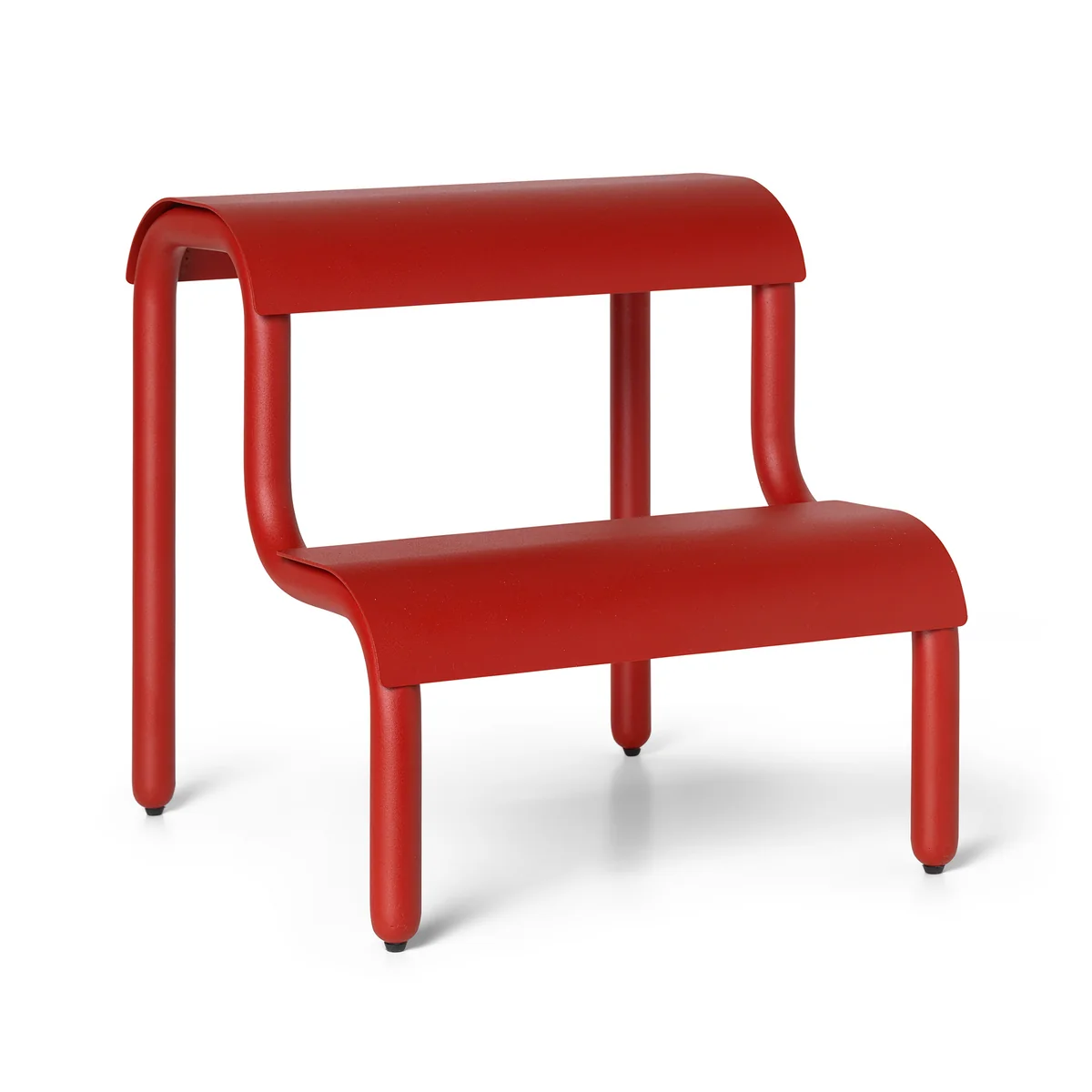 Ferm Living - Up Step Tabouret multifonctionnel, poppy red Ferm Living - Up Step Tabouret multifonctionnel, poppy red