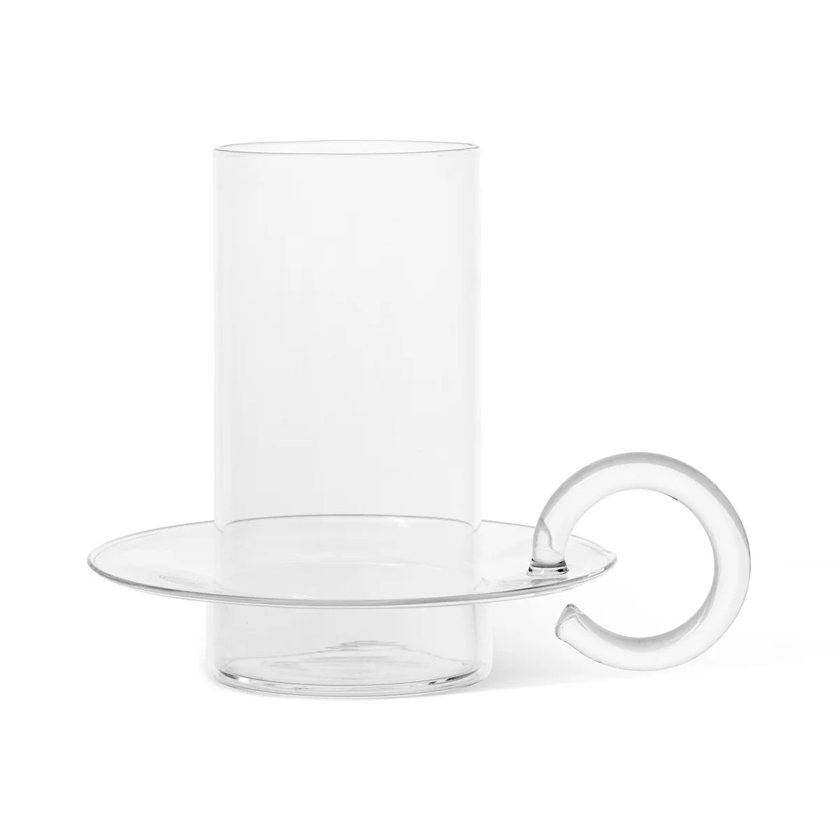 Ferm Living - Luce Bougeoir verre, transparent Ferm Living - Luce Bougeoir verre, transparent