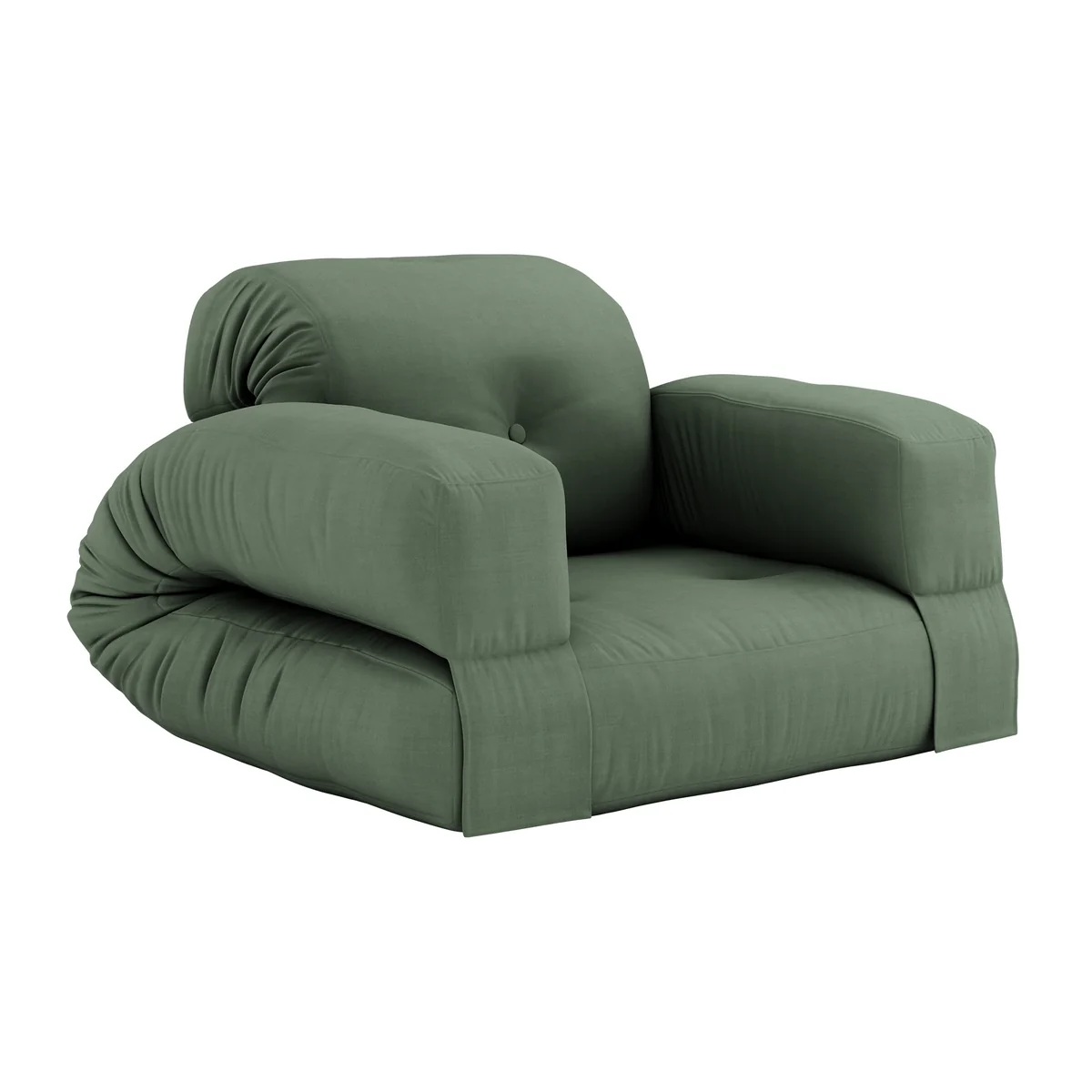 Karup - Hippo Fauteuil, 90 x 200 cm, vert olive (756)
