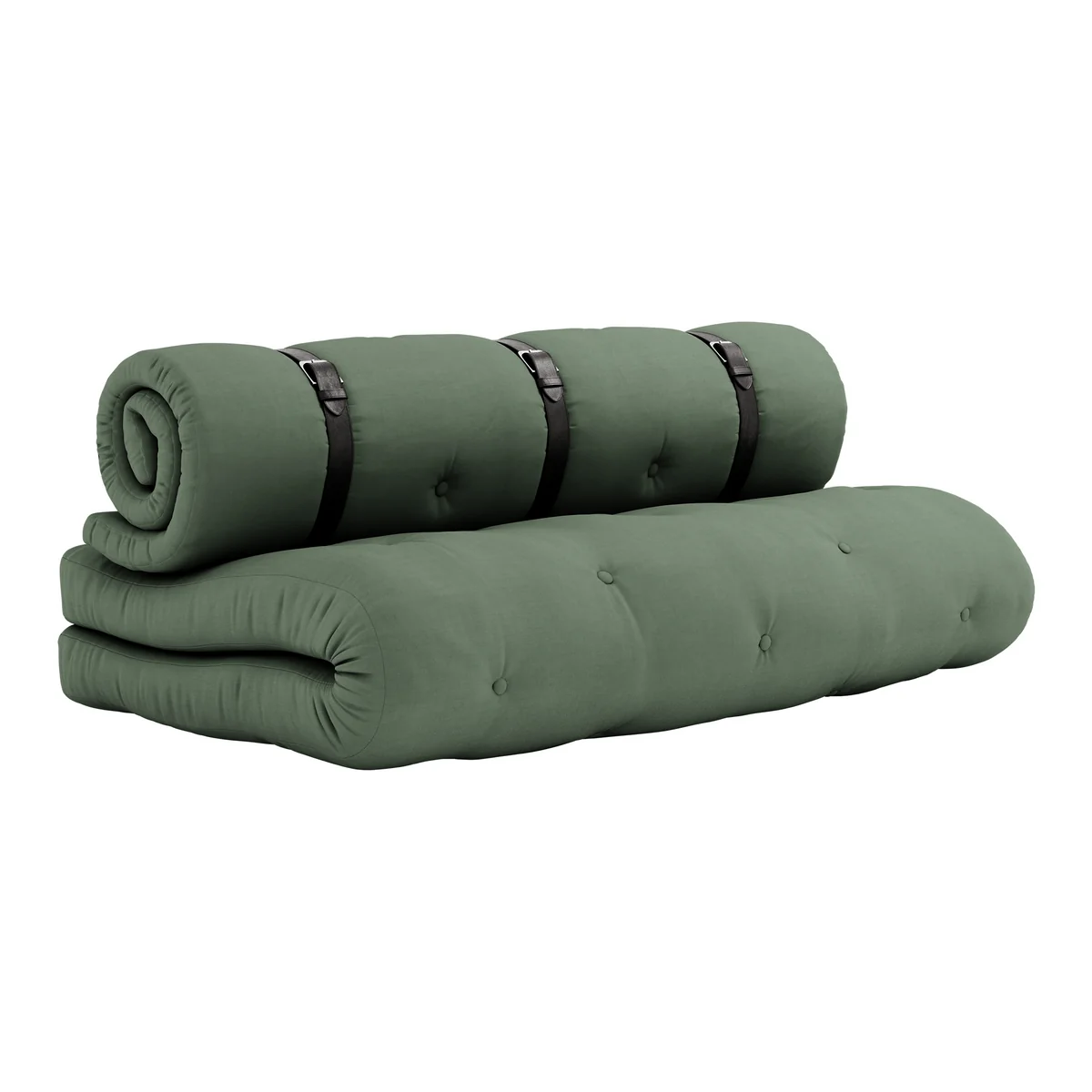 Karup - Buckle Up Canapé, 140 x 200 cm, vert olive (756)