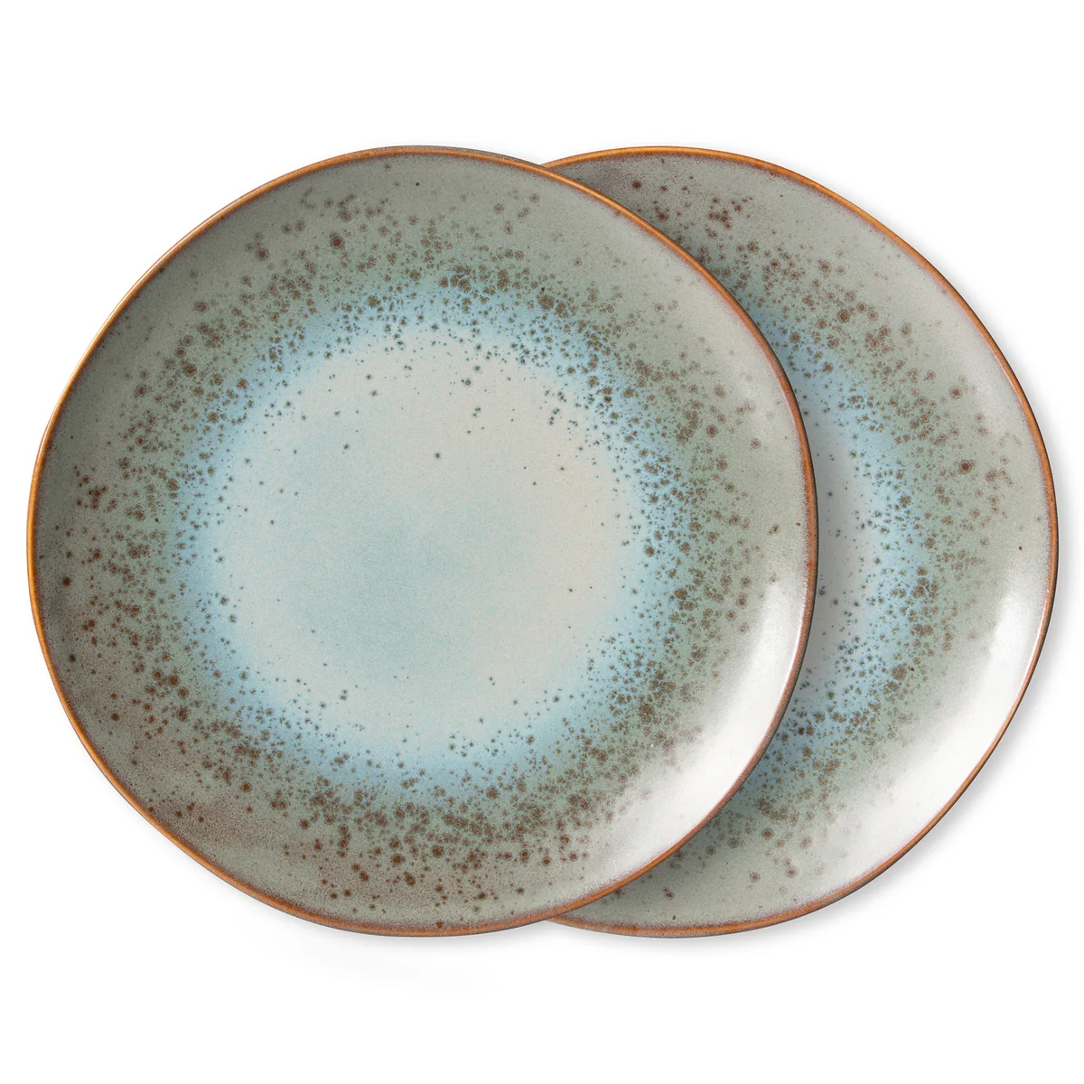 HKliving - 70's Assiette, Ø 27,5 cm, mineral (set de 2) HKliving - 70's Assiette, Ø 27,5 cm, mineral (set de 2)