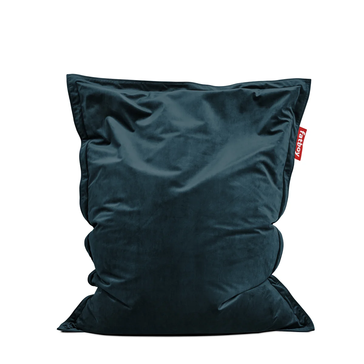 Fatboy - Pouf Original Slim Velvet recycled , pétrole Fatboy - Pouf Original Slim Velvet recycled , pétrole