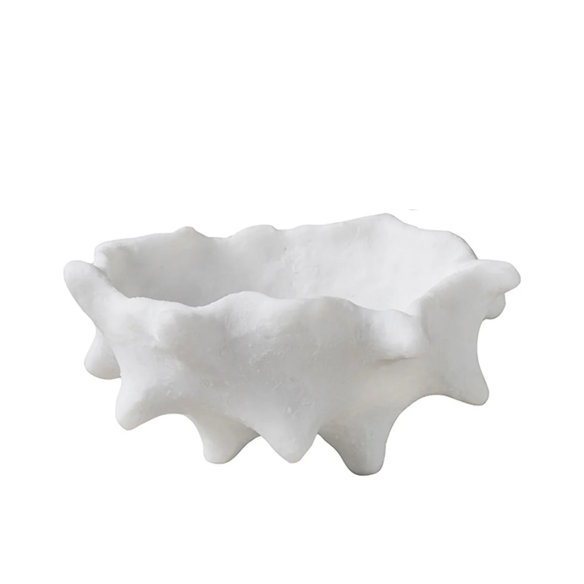 Mette Ditmer - Art Piece Chestnut Bol décoratif, blanc Mette Ditmer - Art Piece Chestnut Bol décoratif, blanc