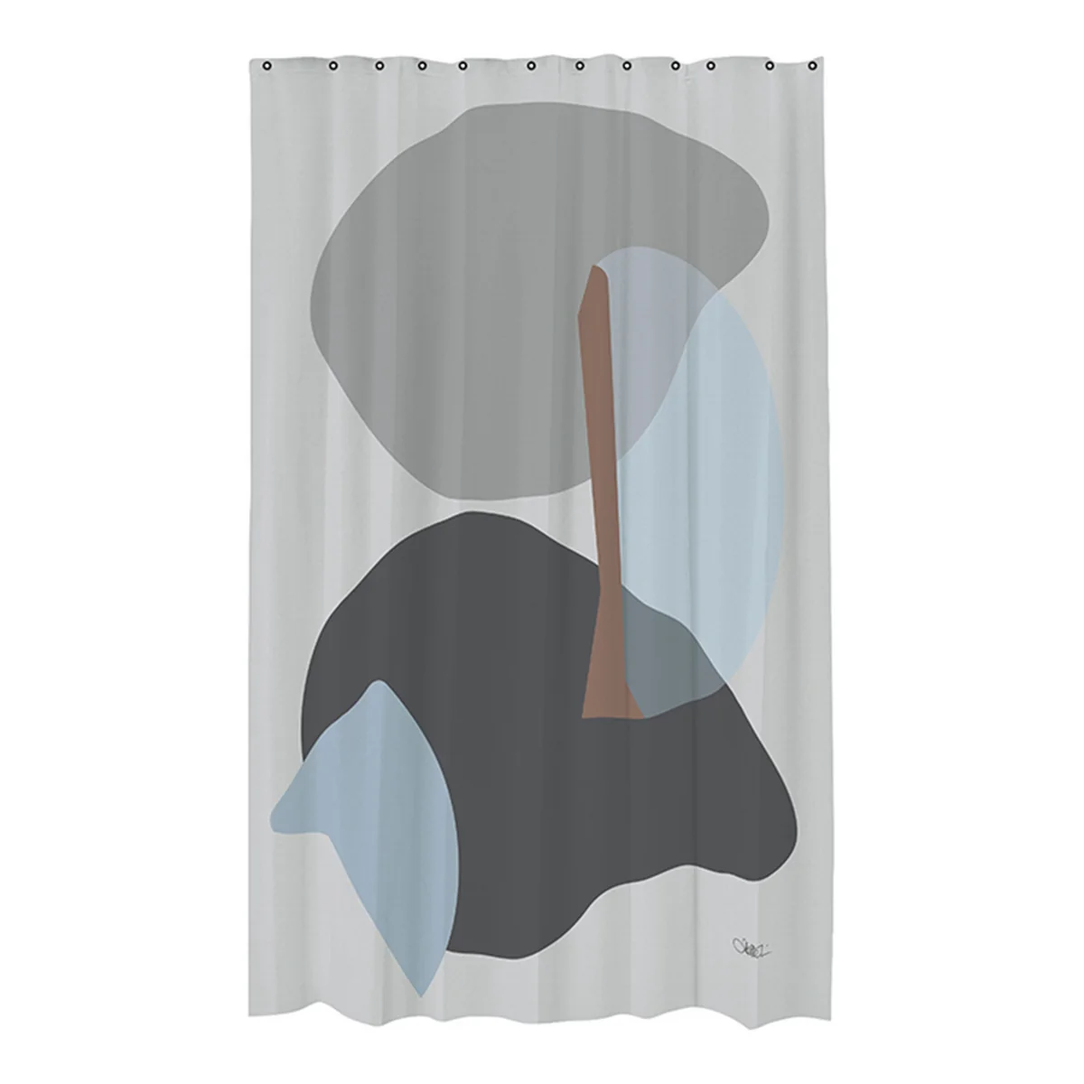 Mette Ditmer - Gallery Rideau de douche, gris clair