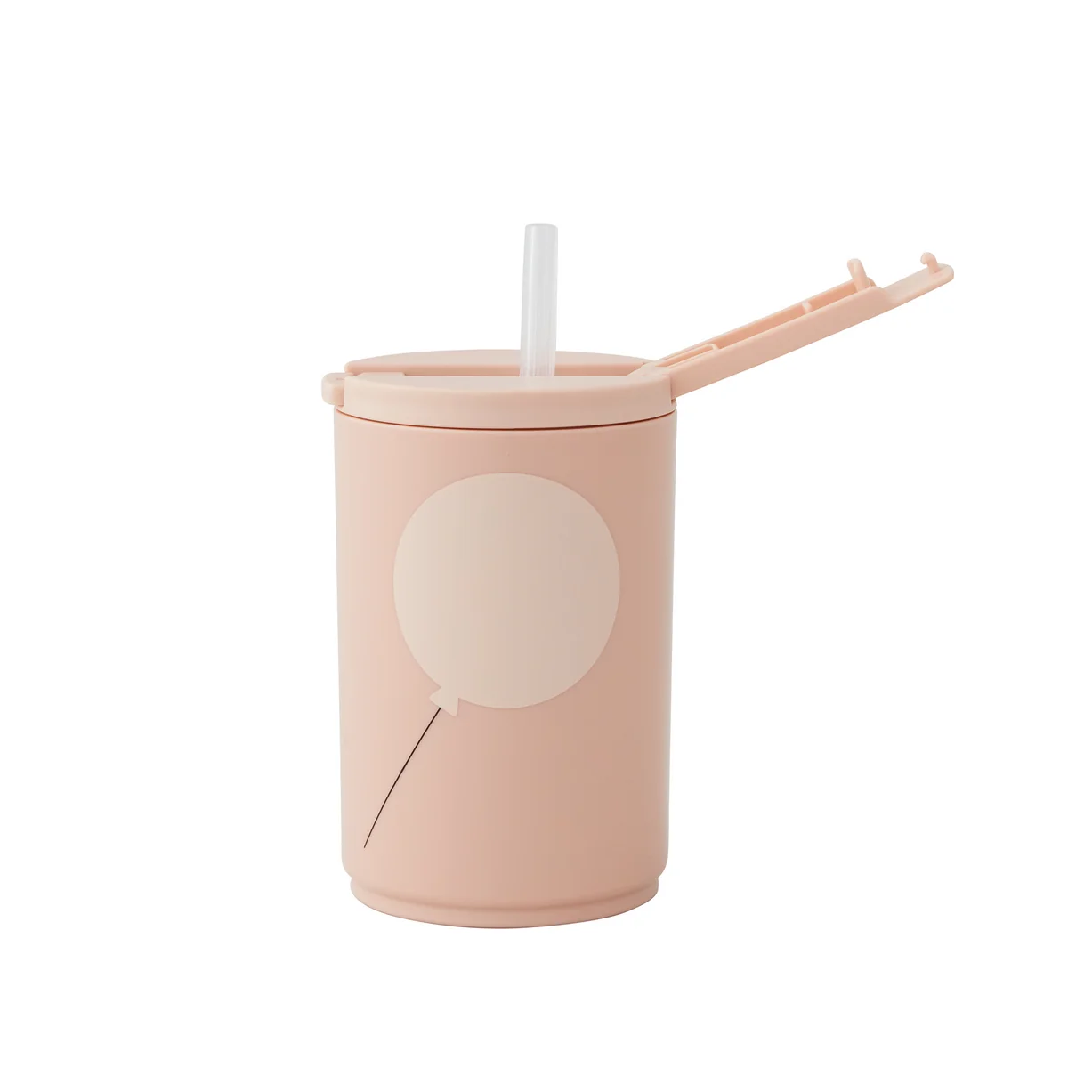 Design Letters - Kids life Gobelet à paille 330 ml, nude