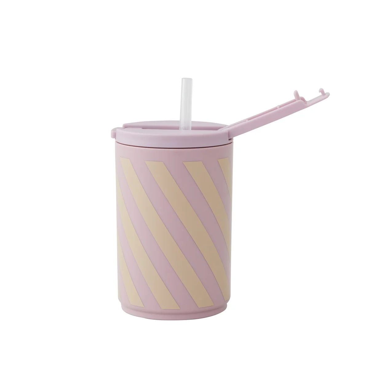 Design Letters - Kids life Gobelet à paille 330 ml, lavande