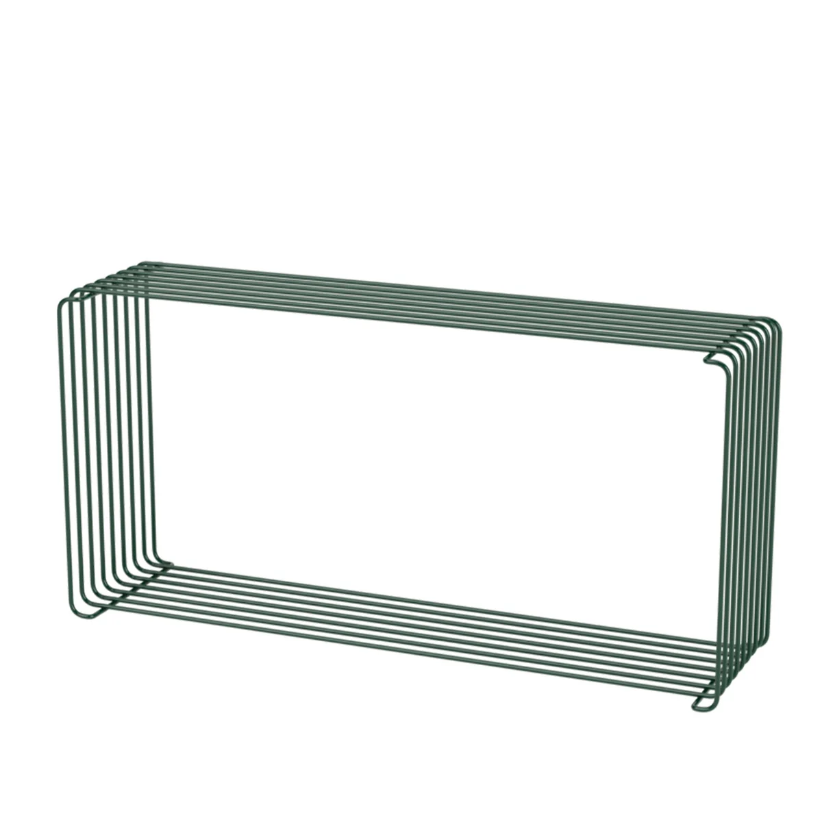 Montana - Panton Wire Extended Étagère 18,8 cm, pine green Montana - Panton Wire Extended Étagère 18,8 cm, pine green
