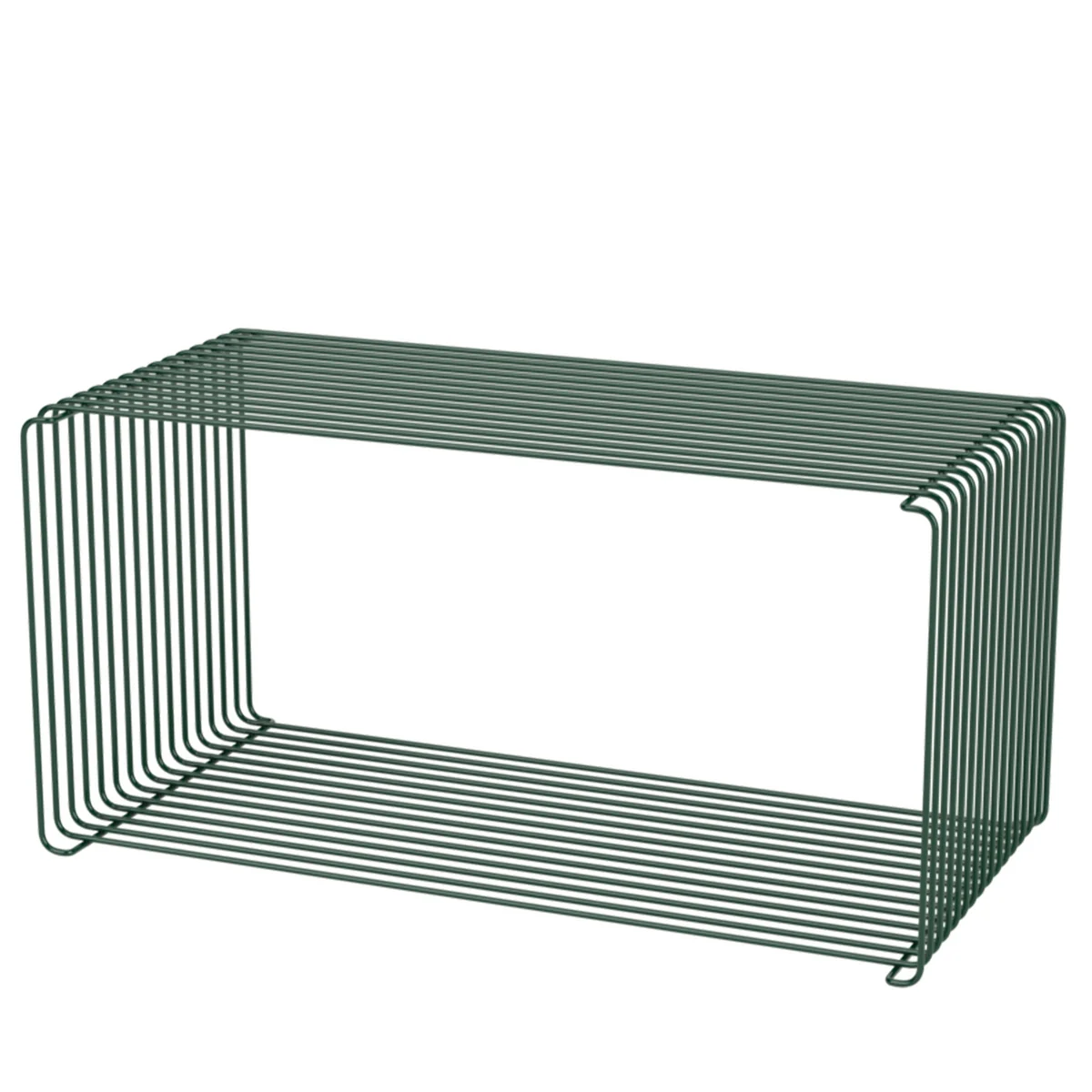 Montana - Panton Wire Extended Étagère 34,8 cm, pine green Montana - Panton Wire Extended Étagère 34,8 cm, pine green