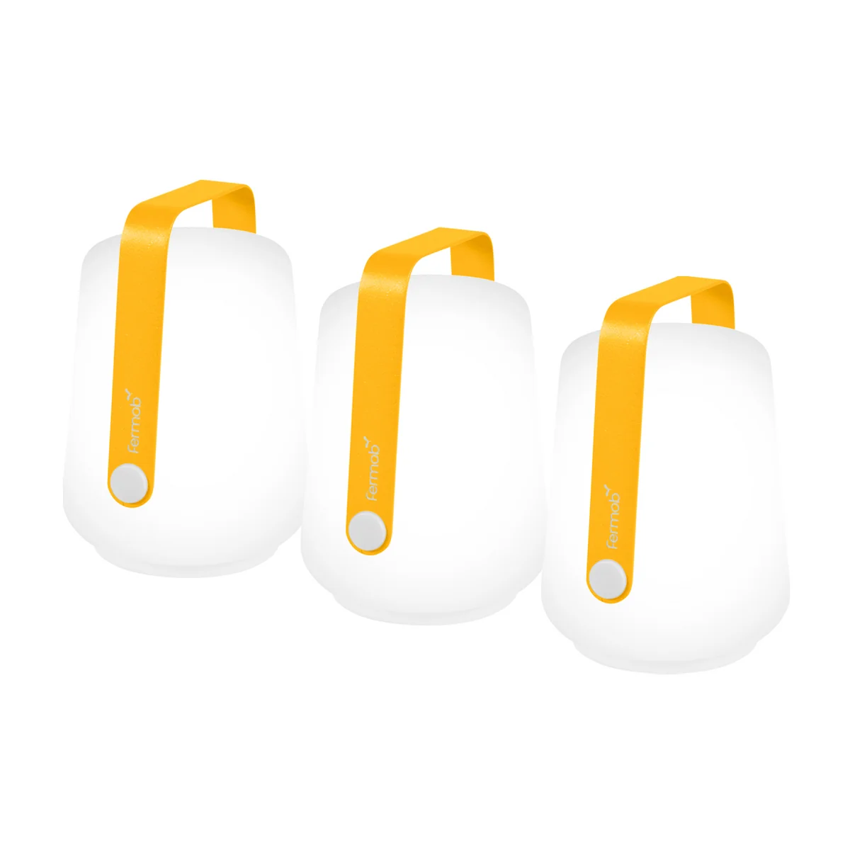 Fermob - Balad Lampe LED rechargeable H 12 cm, miel (set de 3) Fermob - Balad Lampe LED rechargeable H 12 cm, miel (set de 3)