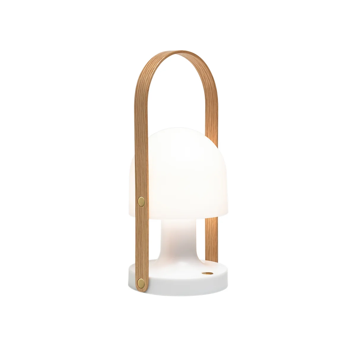 marset - FollowMe Outdoor Akku LED Lampe de table, H 28,8 cm, blanc