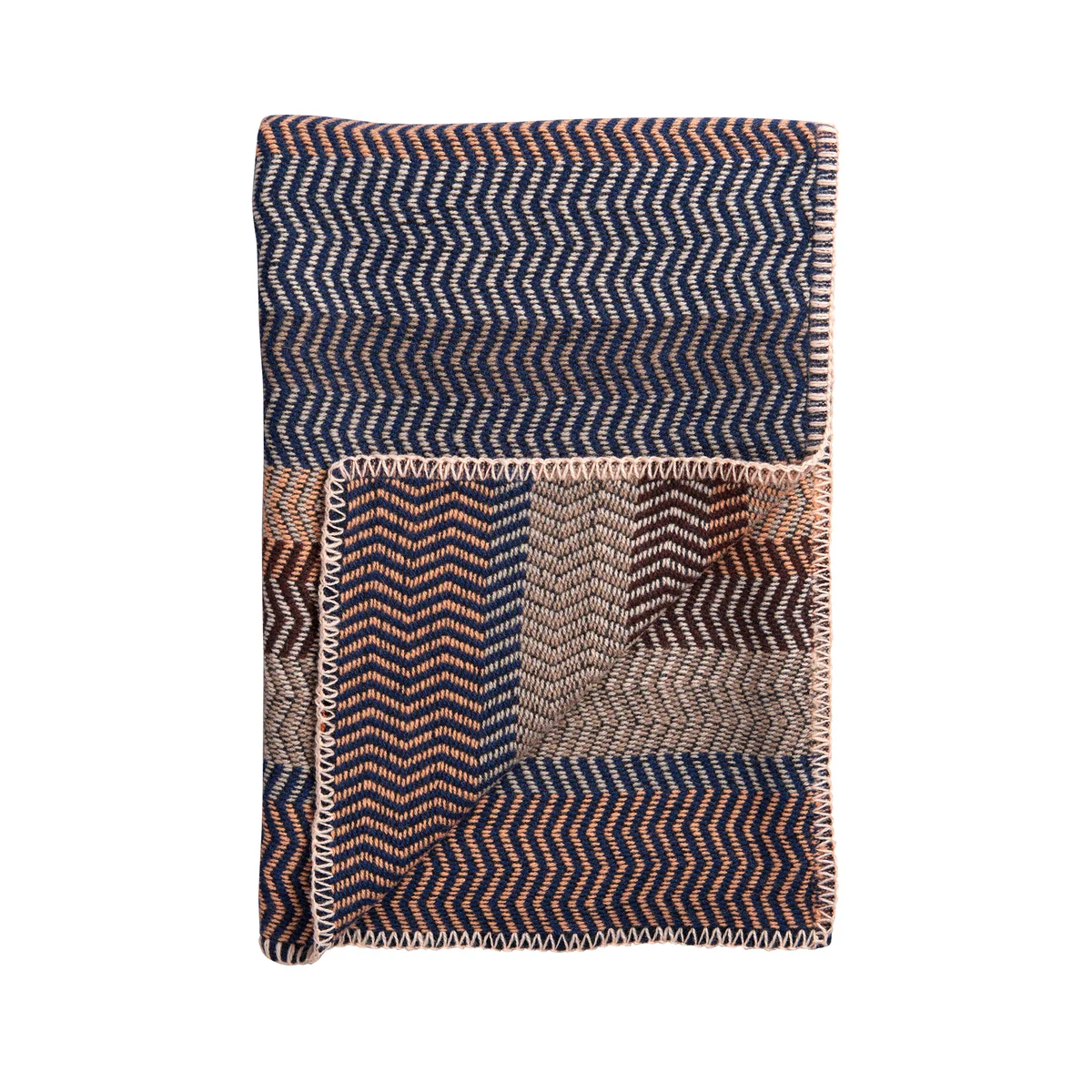 Røros Tweed - Fri Couverture en laine 200 x 150 cm, by the fire Røros Tweed - Fri Couverture en laine 200 x 150 cm, by the fire