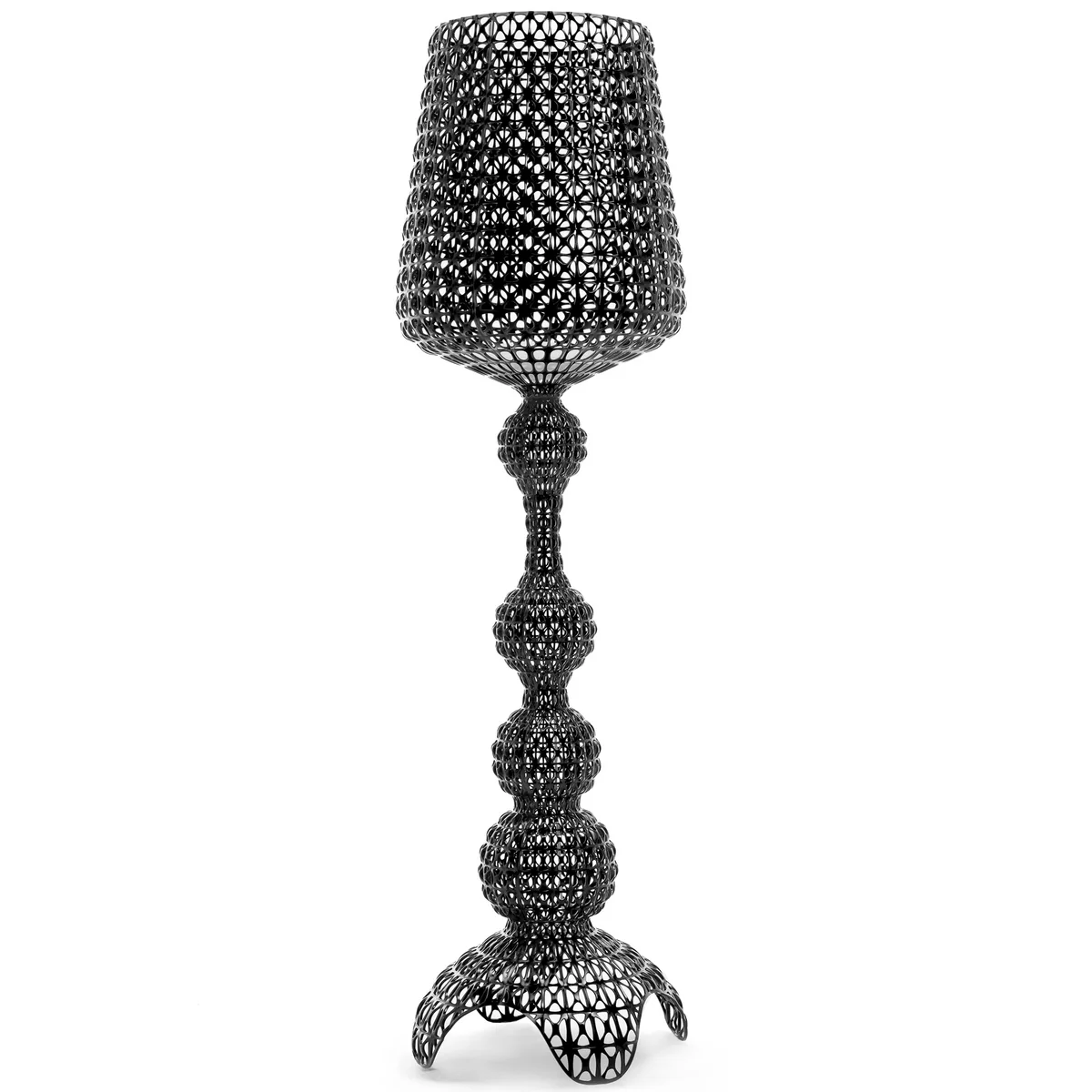 Kartell - Lampadaire LED Kabuki, noir