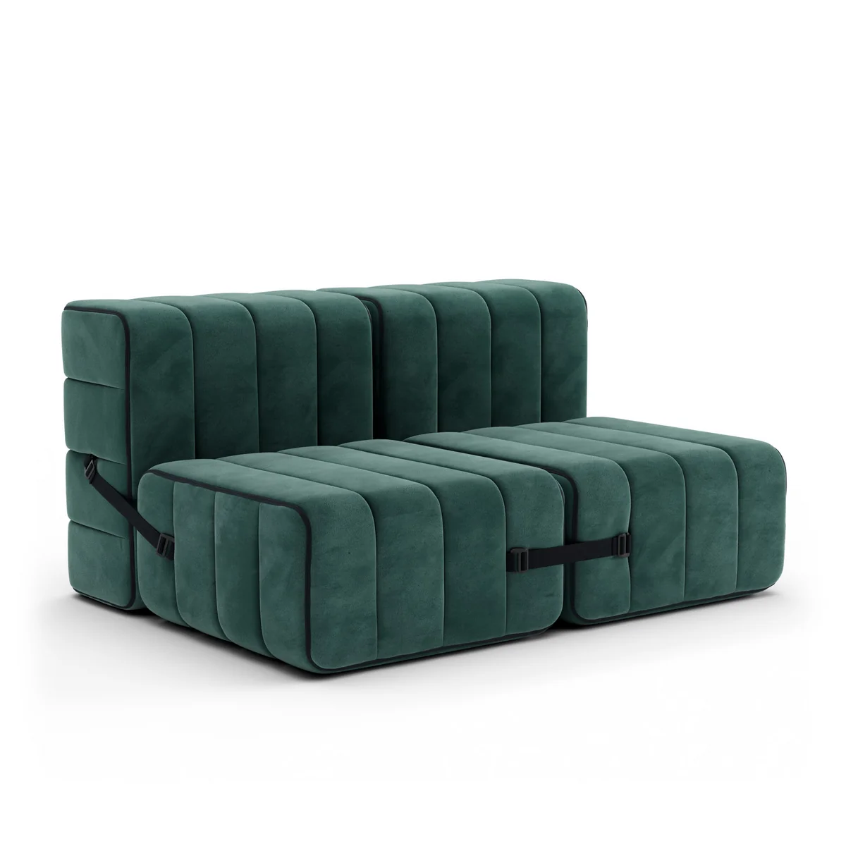 Ambivalenz - Curt Canapé Set 4, serpentine / vert, (Barcelona - V3347 / 39) Ambivalenz - Curt Canapé Set 4, serpentine / vert, (Barcelona - V3347 / 39)