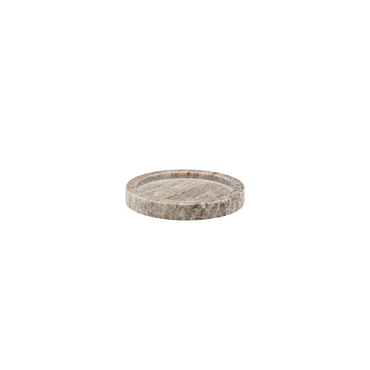 Meraki - Plateau en marbre Ø 12,5 cm, beige Meraki - Plateau en marbre Ø 12,5 cm, beige