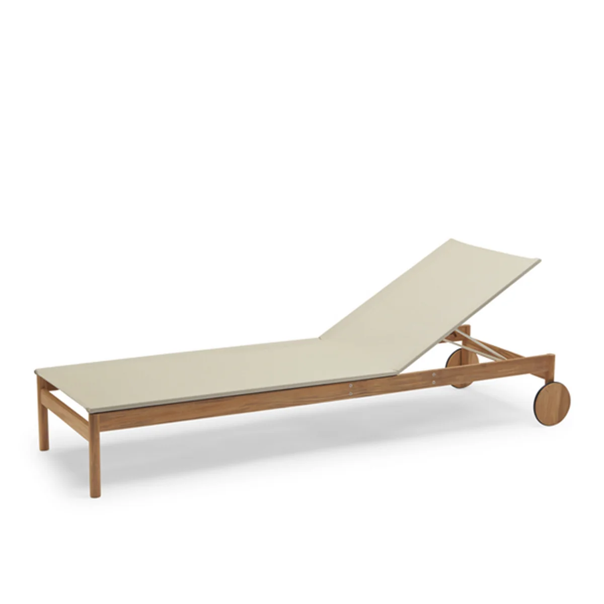 Fritz Hansen - Skagerak Pelagus Bain de soleil, teck / sable Fritz Hansen - Skagerak Pelagus Bain de soleil, teck / sable