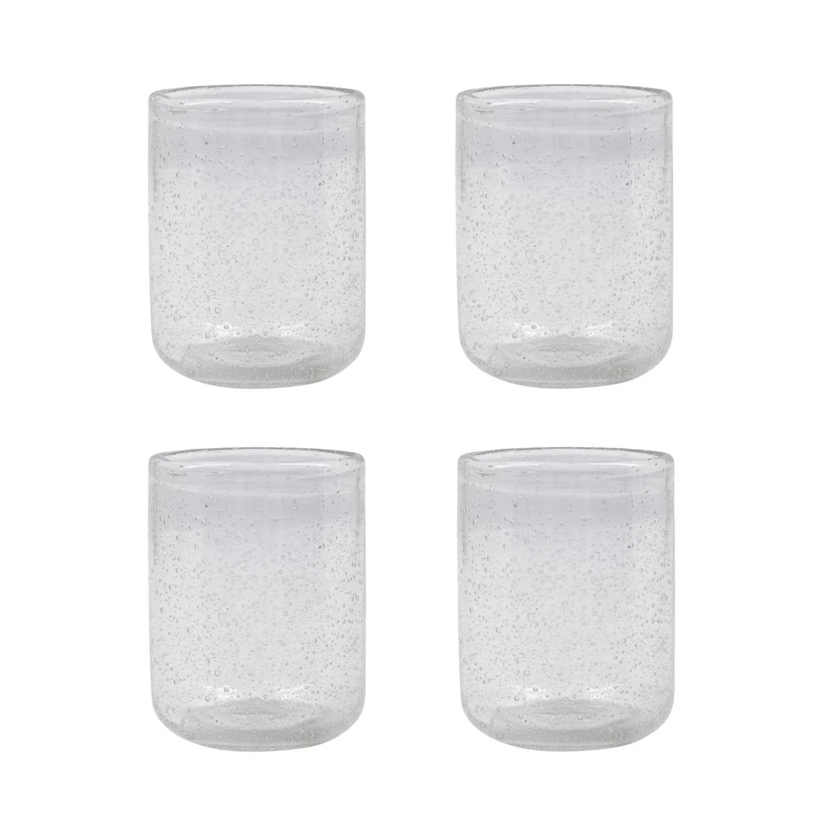 House Doctor - Rich Verre à boire, 400 ml, transparent (set de 4) House Doctor - Rich Verre à boire, 400 ml, transparent (set de 4)