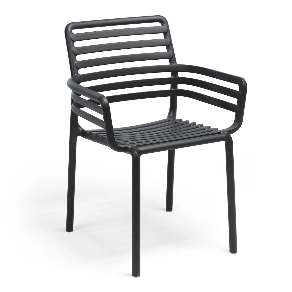 Nardi - Doga Chaise avec accoudoirs, anthracite Nardi - Doga Chaise avec accoudoirs, anthracite