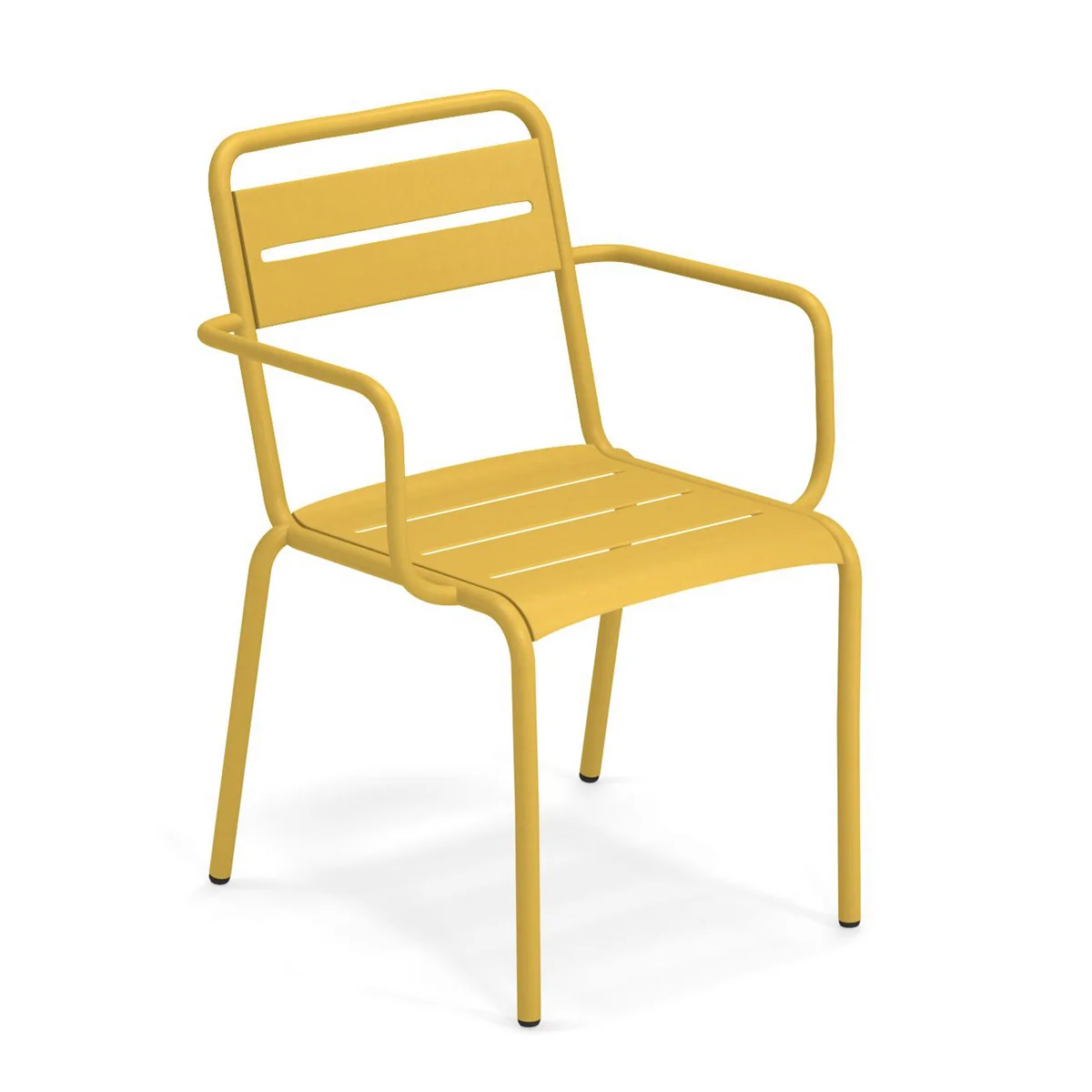 Emu - Star Outdoor Chaise avec accoudoirs, curry Emu - Star Outdoor Chaise avec accoudoirs, curry