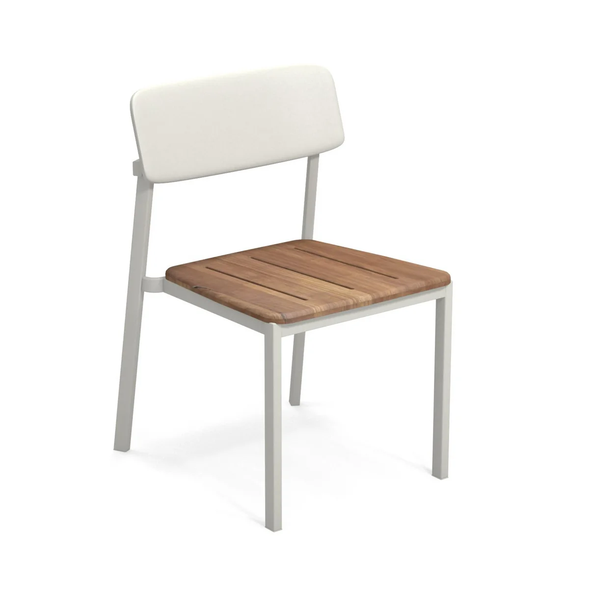Emu - Shine Outdoor Chaise, teck / blanc Emu - Shine Outdoor Chaise, teck / blanc