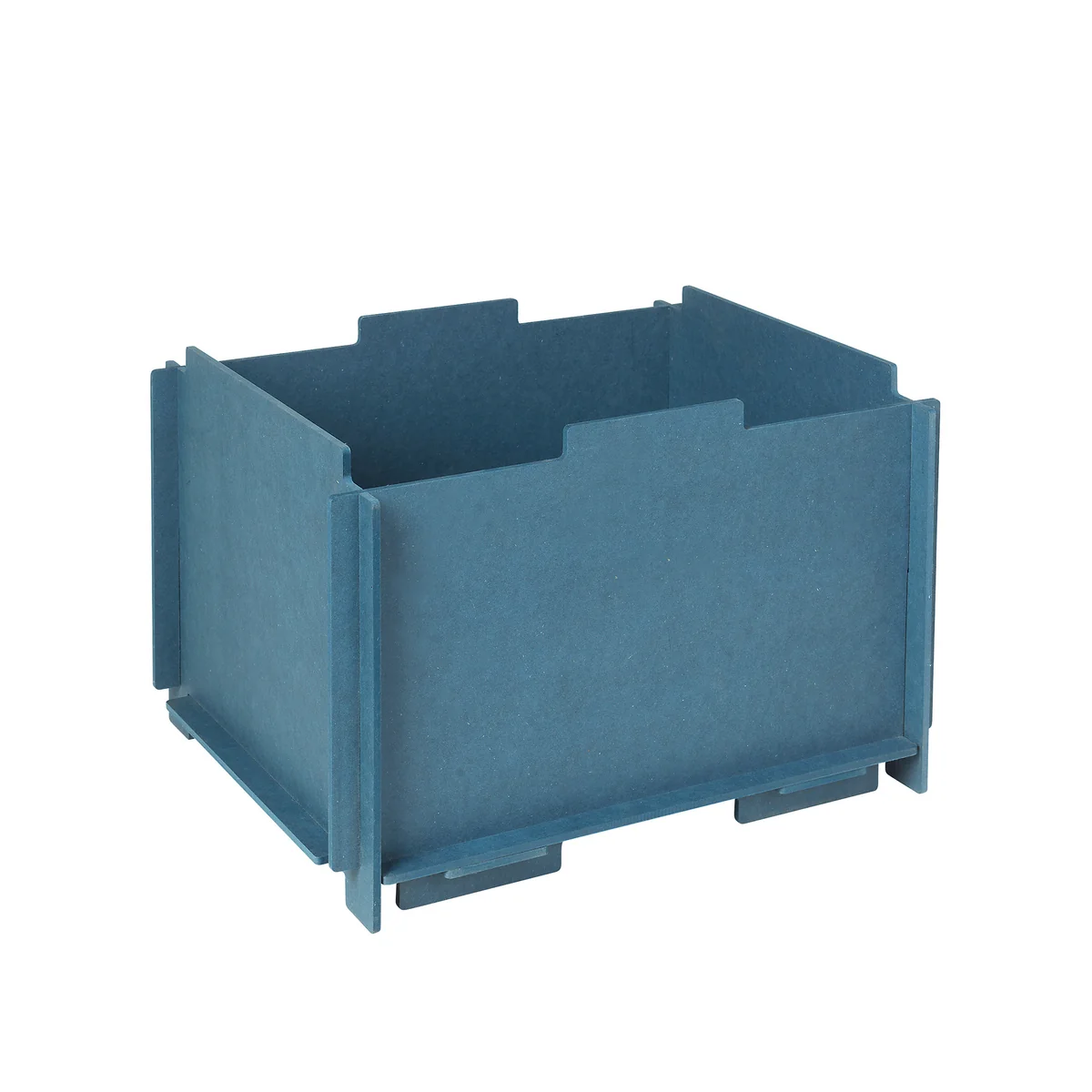 Broste Copenhagen - Stacie Boîte de rangement, 34 x 44 cm, bleu