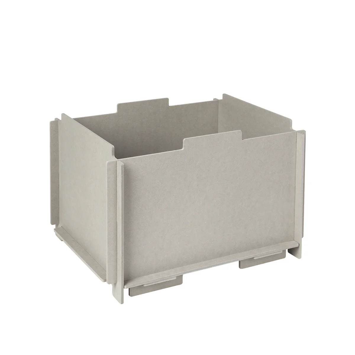 Broste Copenhagen - Stacie Boîte de rangement, 34 x 44 cm, grise