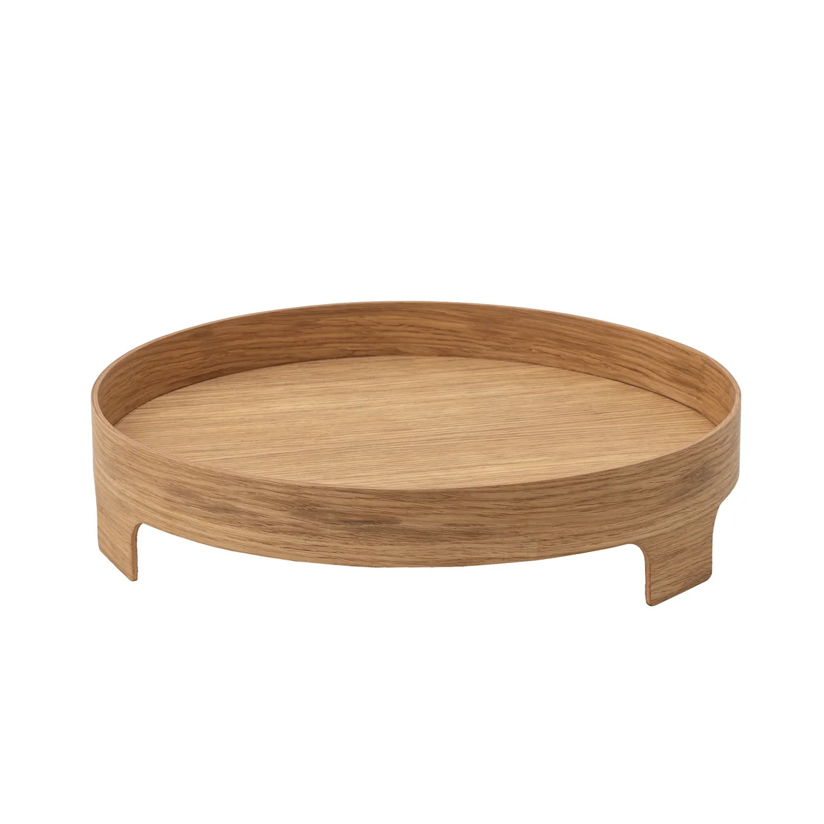 Design House Stockholm - Bridge Plateau Ø 42 cm, chêne Design House Stockholm - Bridge Plateau Ø 42 cm, chêne