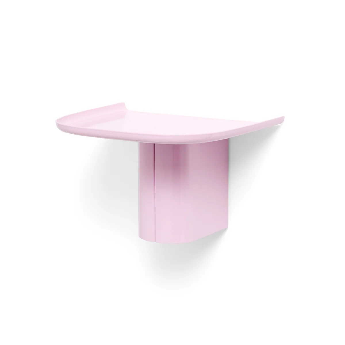 HAY - Korpus Étagère murale avec patères, S, rose HAY - Korpus Étagère murale avec patères, S, rose