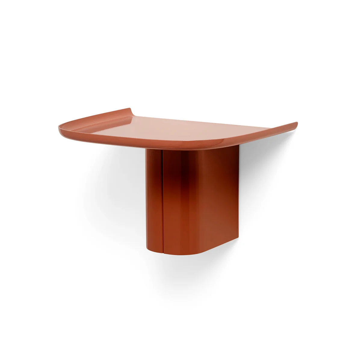 HAY - Korpus Étagère murale avec patères, S, brick red