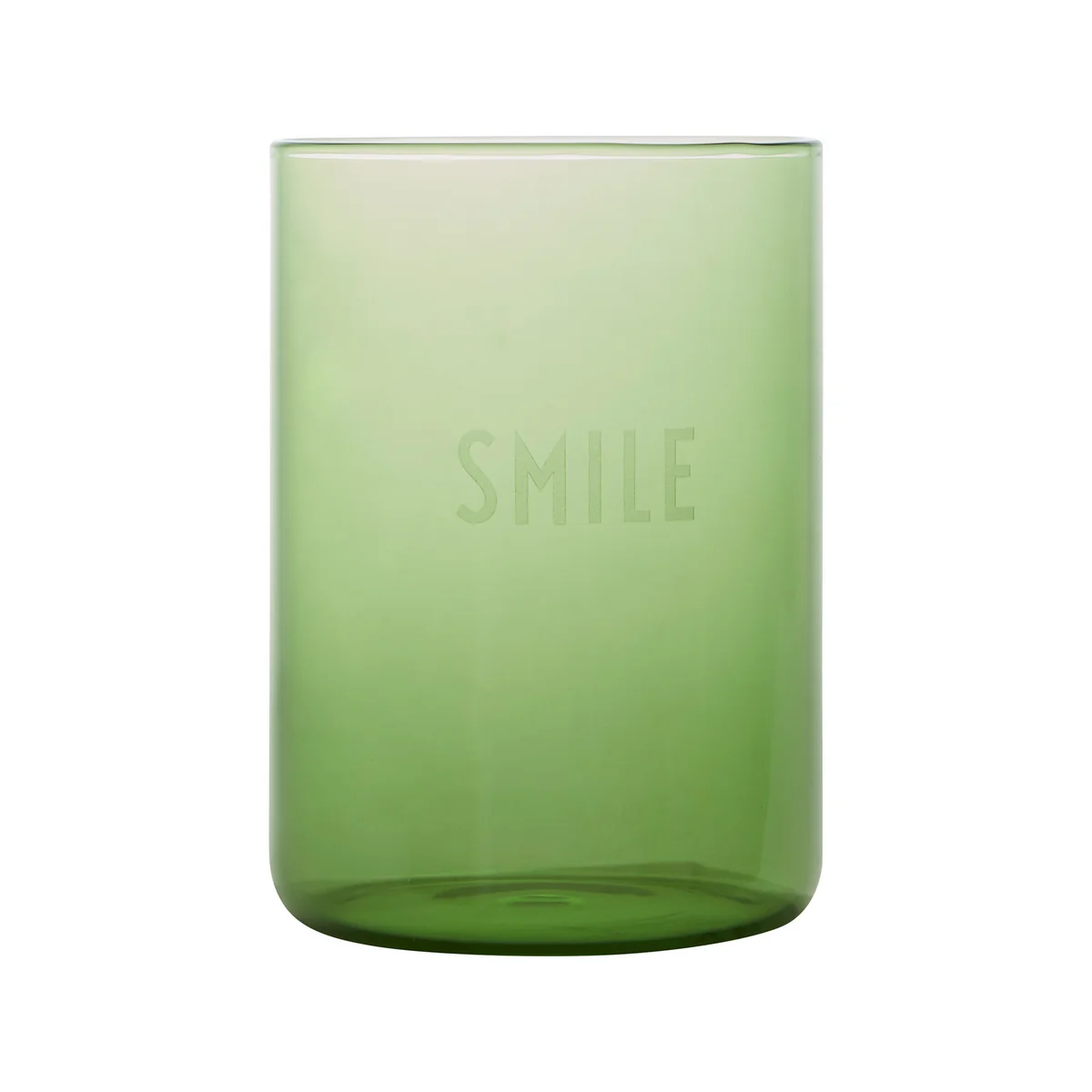 Design Letters - AJ Favourite Verre à boire, Smile / vert
