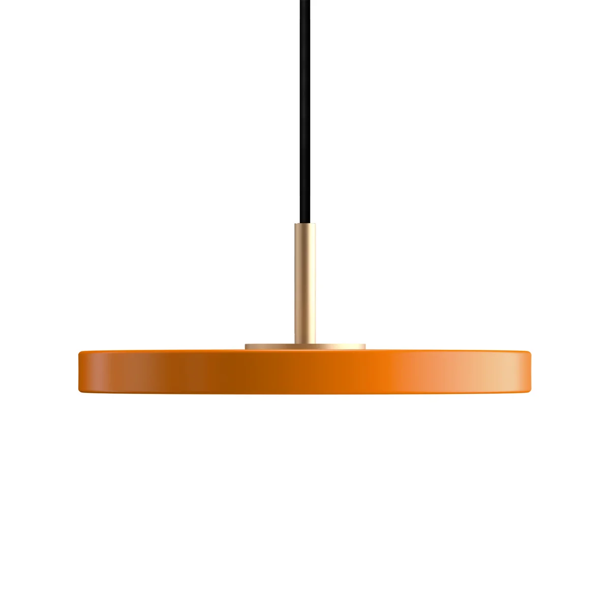 UMAGE - Asteria Micro Lampe LED suspendue V2, laiton / orange