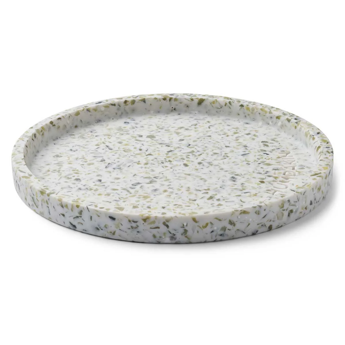 Humdakin - Terrazzo Plateau Ø 20 cm, vert Humdakin - Terrazzo Plateau Ø 20 cm, vert