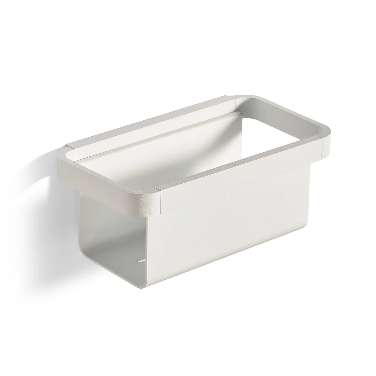 Zone Denmark - Rim Étagère de douche, 11 x 22 cm, blanc Zone Denmark - Rim Étagère de douche, 11 x 22 cm, blanc
