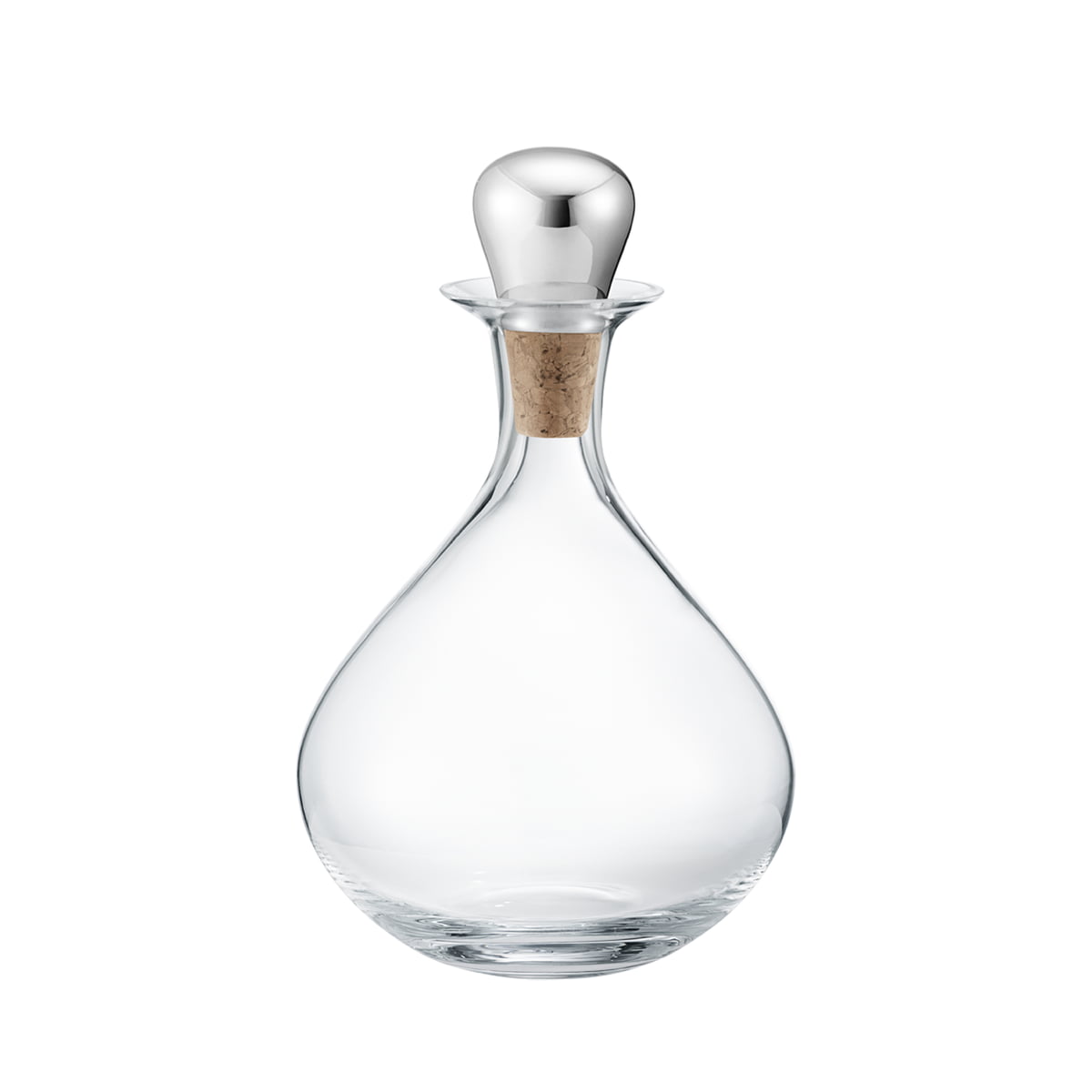 georg jensen - sky décanteur à liqueur, 1,45 l, transparent