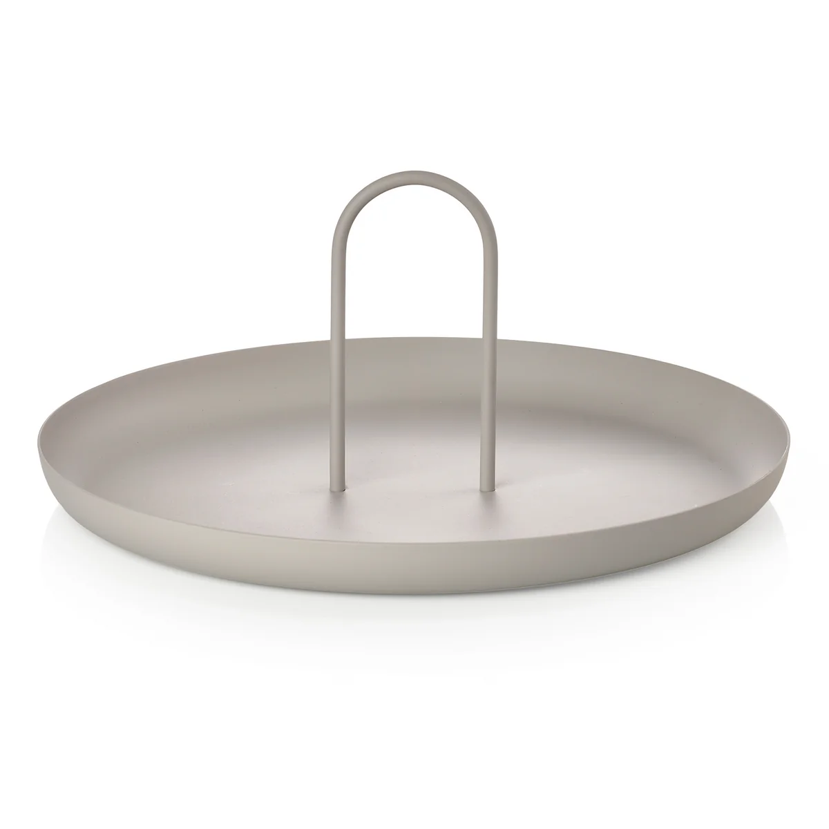 Zone Denmark - Singles Plateau, Ø 30 x 13 cm, warm grey Zone Denmark - Singles Plateau, Ø 30 x 13 cm, warm grey