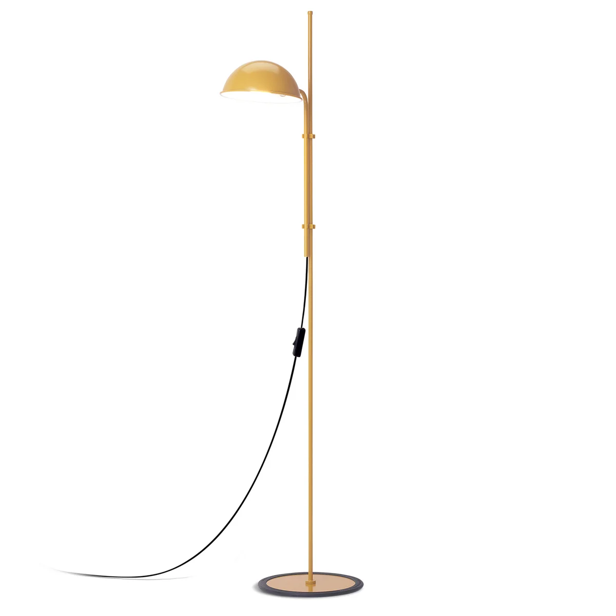 marset - Funiculí Lampadaire, H 135 cm, mustard