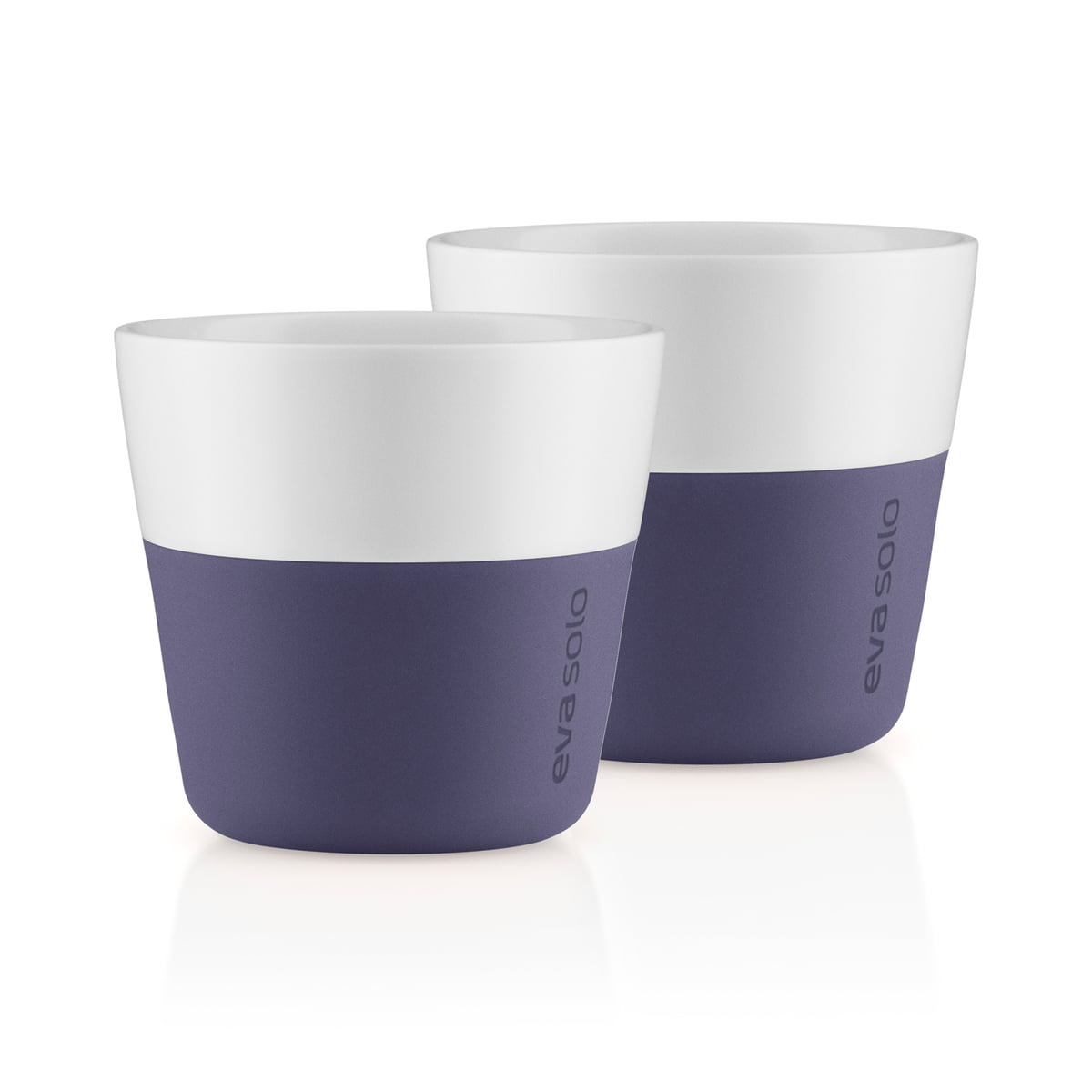 eva solo - caffé tasse à lungo (set de 2), violet blue