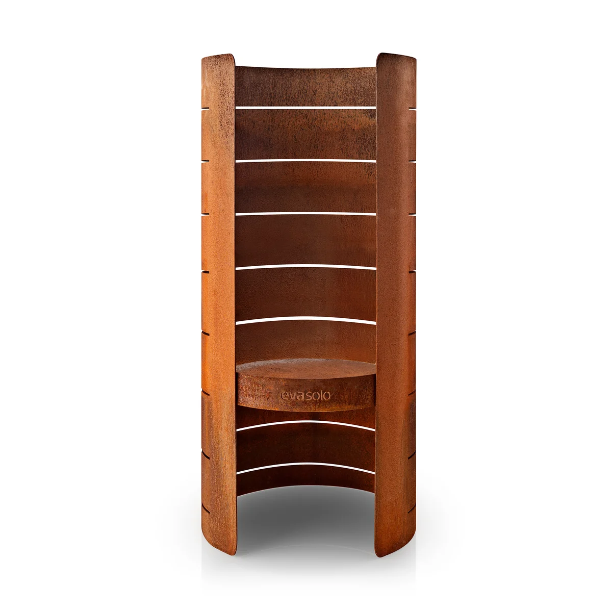Eva Solo - FireCylinder Cheminée de jardin, H 66,5 cm, acier corten