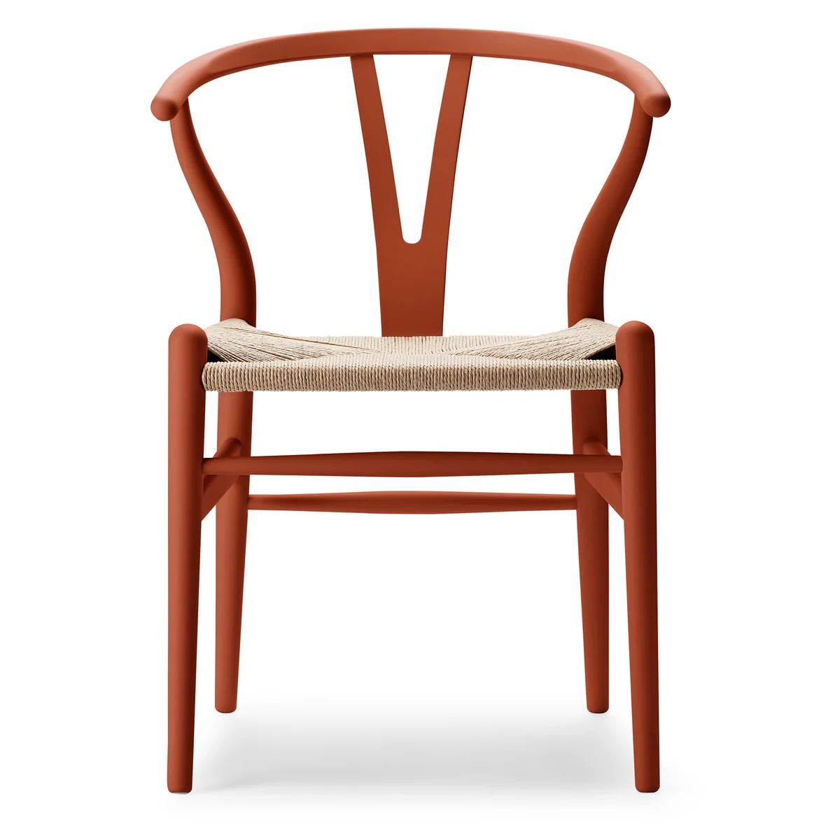 Carl Hansen - CH24 Soft Wishbone Chair Ilse Crawford, soft terracotta / tressage naturel Carl Hansen - CH24 Soft Wishbone Chair Ilse Crawford, soft terracotta / tressage naturel