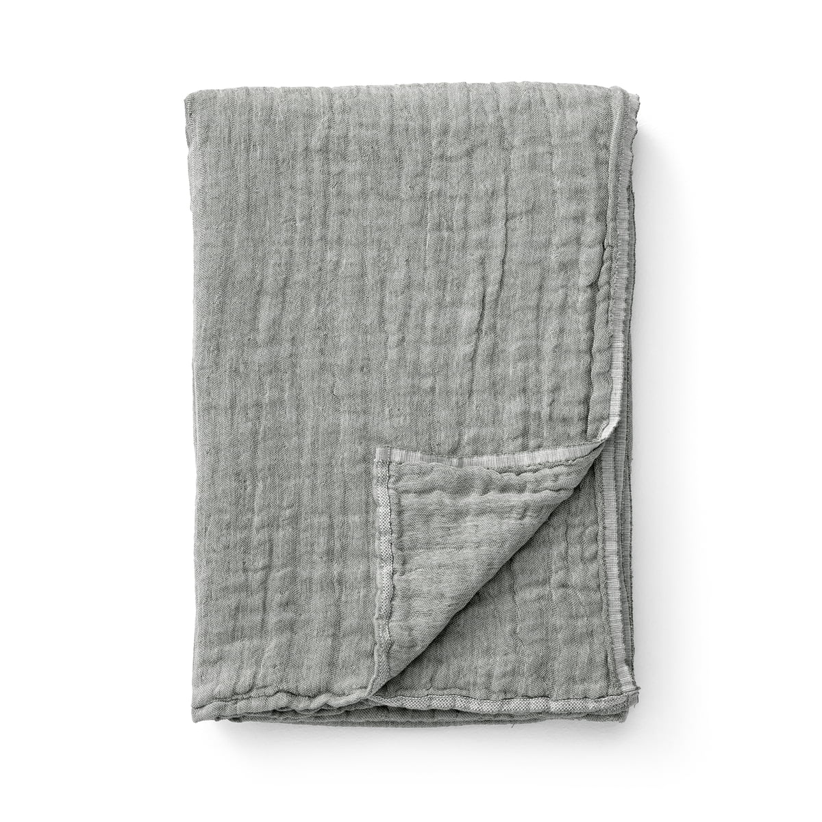 & tradition - collect sc81 couverture en coton/lin, 140 x 210 cm, mousse