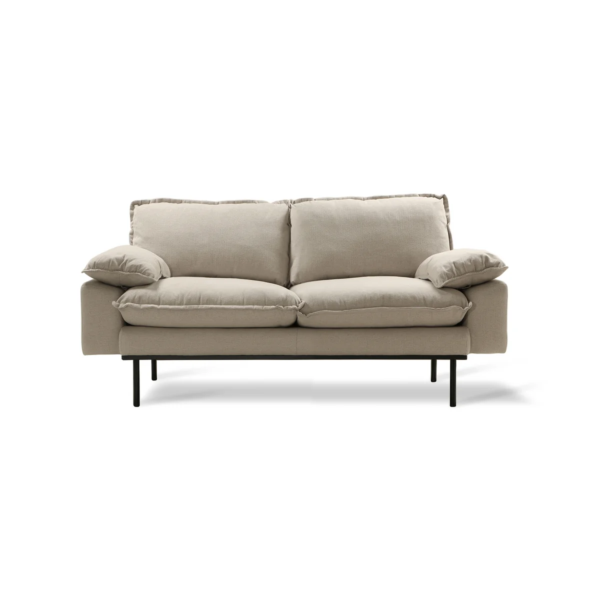 HKliving - Retro Canapé 2 places, beige HKliving - Retro Canapé 2 places, beige