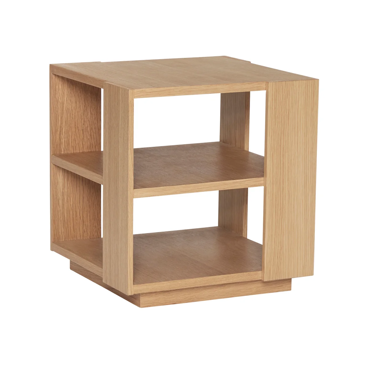 Hübsch Interior - Merge Table d'appoint, 37 x 37 cm, chêne Hübsch Interior - Merge Table d'appoint, 37 x 37 cm, chêne